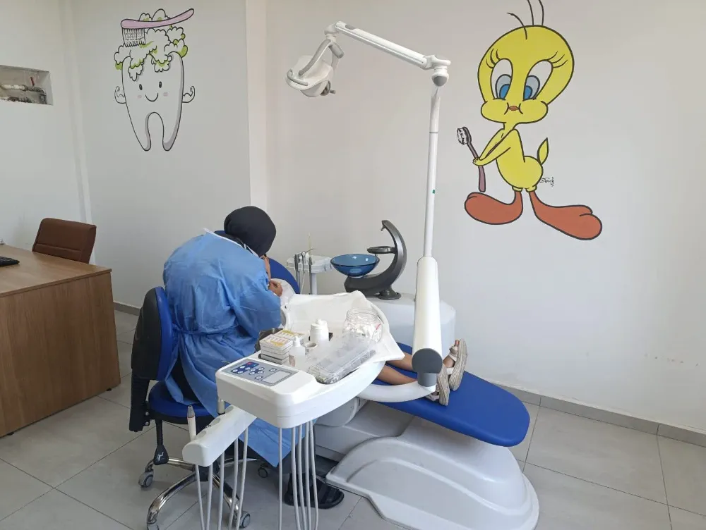Kahta’da Çocuk Diş Polikliniği Hizmete Girdi