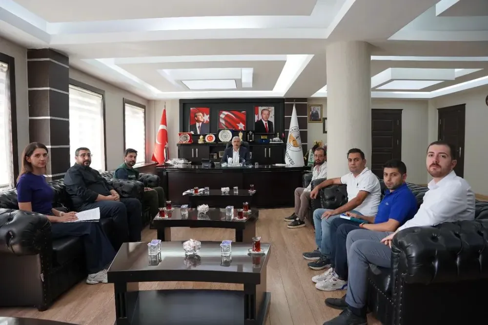 DSİ Heyeti Kahta’da İçme Suyu İncelemesinde Bulundu