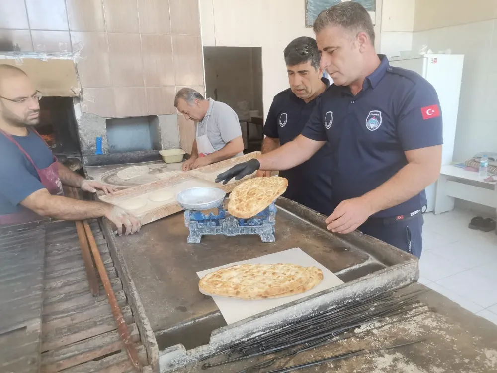 Kahta Belediyesi’nden Fırınlarda Sıkı Denetim