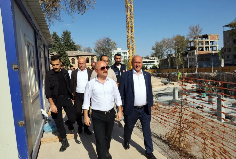 Adıyaman’da Çarşı Projesi Hızla Yükseliyor
