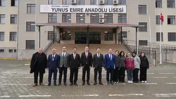 İl Millî Eğitim Müdürü Ali Tosun’dan Gölbaşı Yunus Emre Anadolu Lisesi’ne Ziyaret