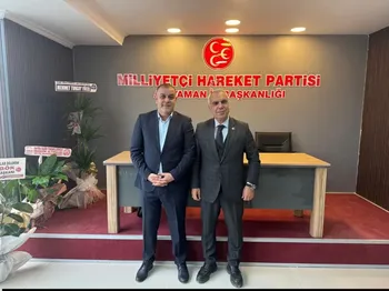 MHP Malatya İl Başkanı Gök’ten Gümüş’e Hayırlı Olsun Ziyareti
