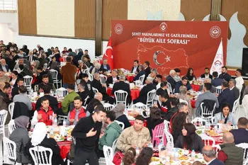 Adıyaman Valiliği’nden Şehit Aileleri ve Gazilere “Büyük Aile Sofrası”