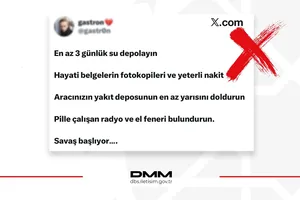 DMM'den Savaş başlayacak iddialarına yalanlama