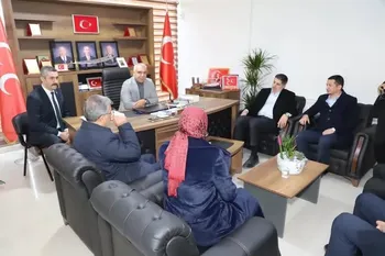 AK Parti Heyetinden MHP Adıyaman İl Başkanlığına Hayırlı Olsun Ziyareti
