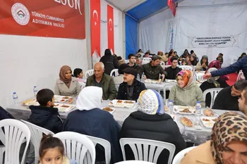 Adıyaman Valiliği İftar Çadırında Ramazan Bereketi