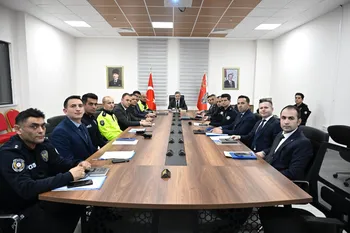 Adıyaman Emniyeti’nde Haftalık Değerlendirme Toplantısı