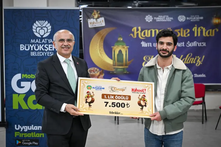 Malatya Büyükşehir'den Turgut Özal Üniversitesi'nde özel etkinlik