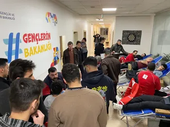 GSB Yurtlarında Kızılay İş Birliğiyle Kan Bağışı Seferberliği