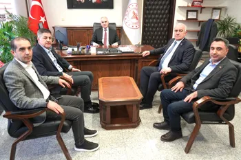 Milletvekili Şan’dan Başhekim Tepe’ye hayırlı olsun ziyareti